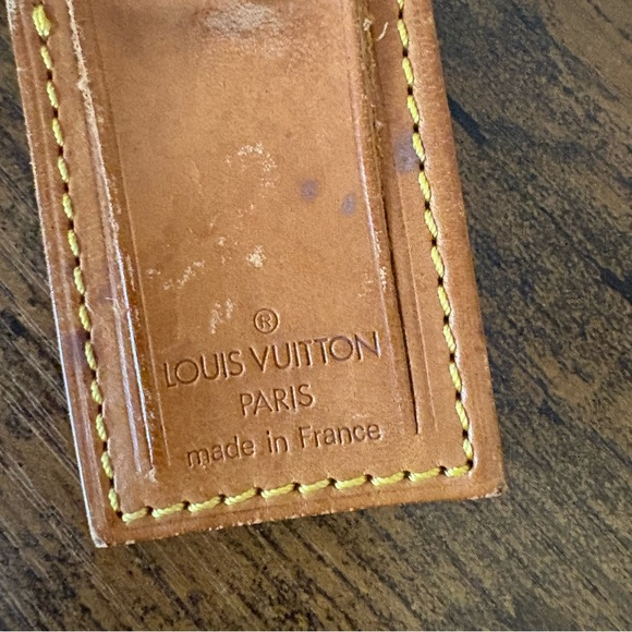 Louis Vuitton Luggage Tag Vintage - Picture 5 of 5